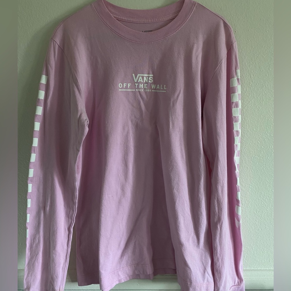 Vans Longsleeve T Pink M